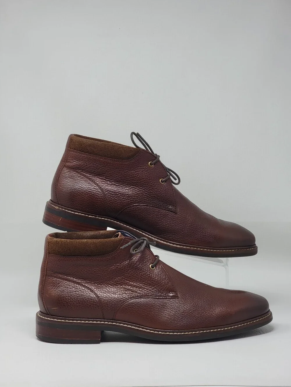 Cole Haan Men's Size 10 M Brown Leather Chukka Boots Woodbury C26152 Pre-owned